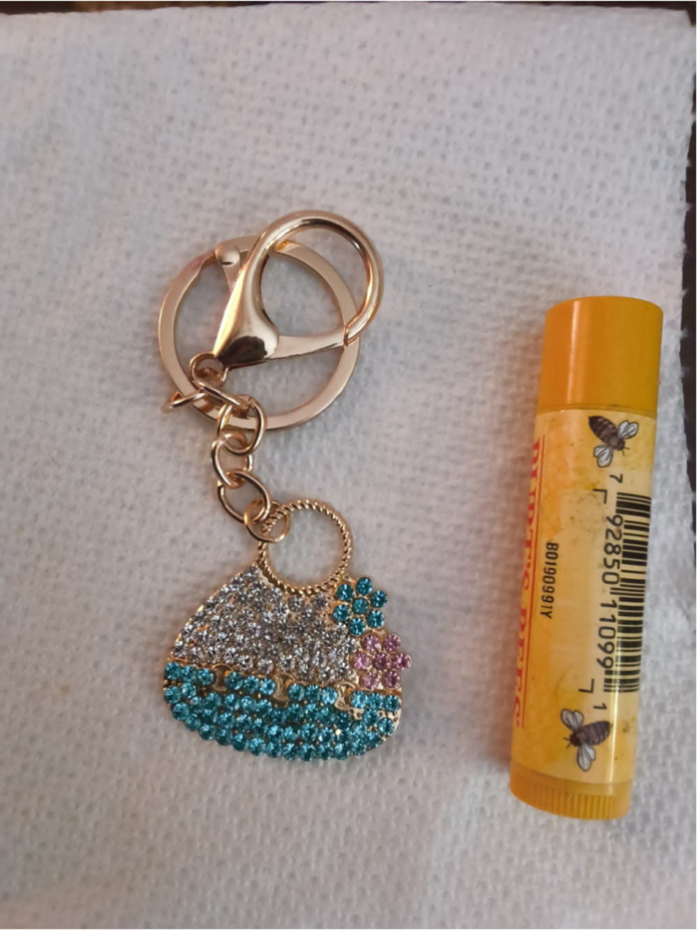 Handbag bag,key charm